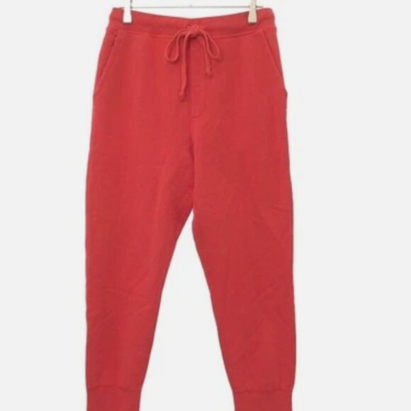 Nili Lotan Red Joggers Signature Pockets S - Picture 2 of 5